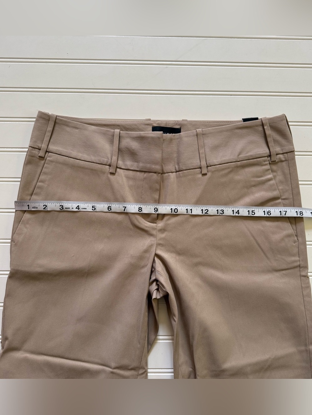 NWT The Limited Drew Fit Low Rise Straight Cropped Pants Size 8 - Picture 6 of 9